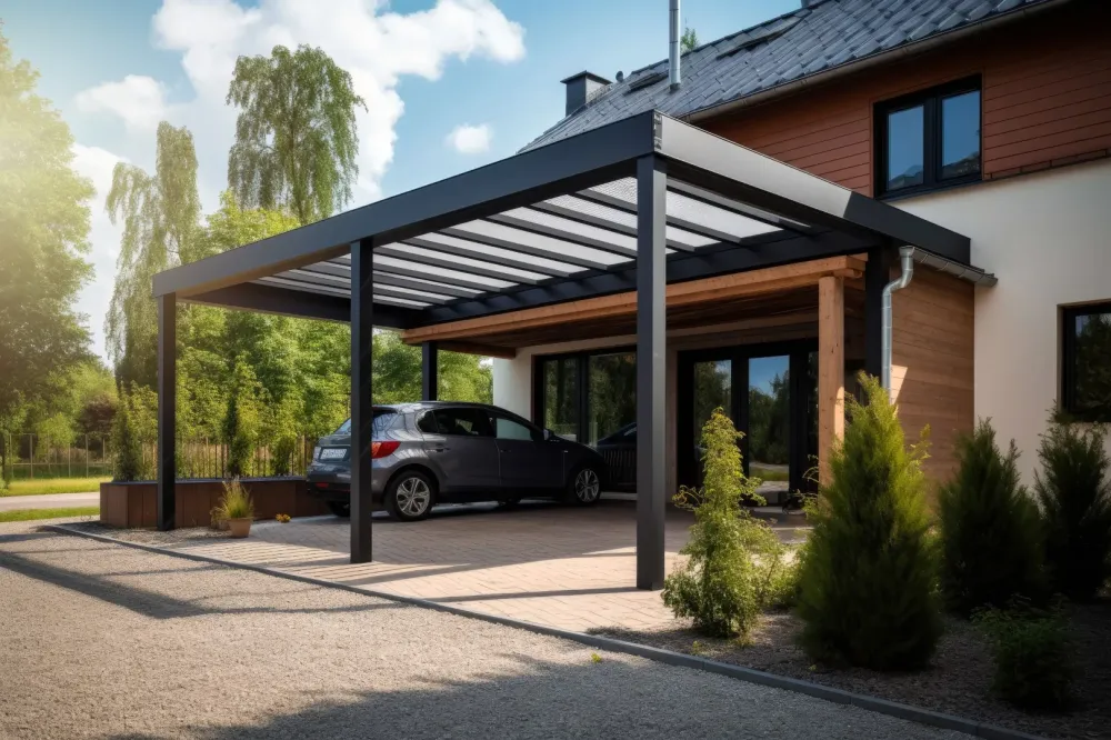 Carport à Couturelle